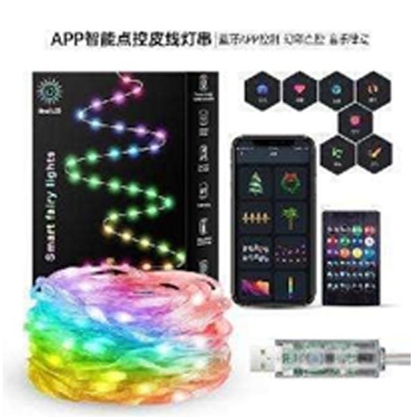 Smart Leather String Lights